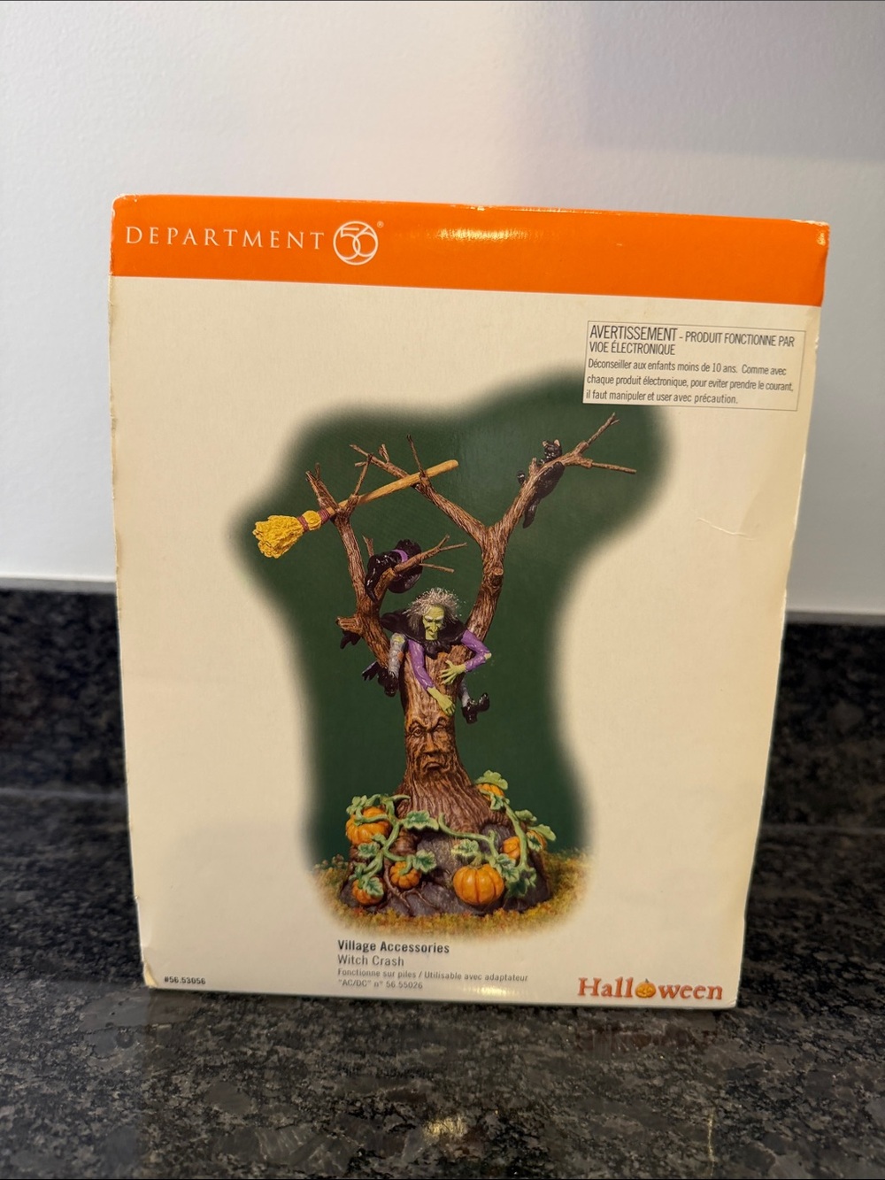 Department 56 Halloween Witch Crash (retired)